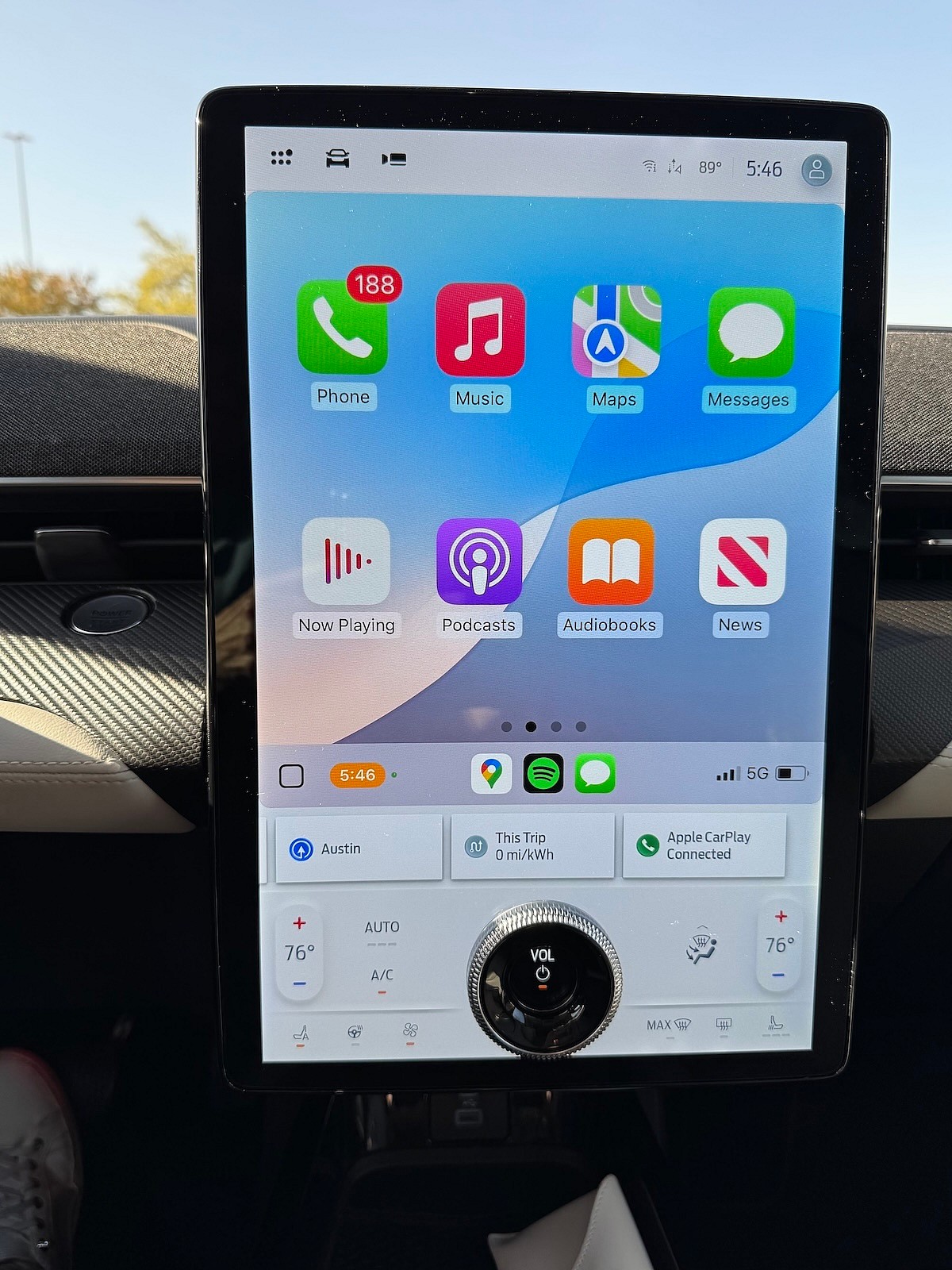 Apple Carplay On The Ford Mustang Mach-E