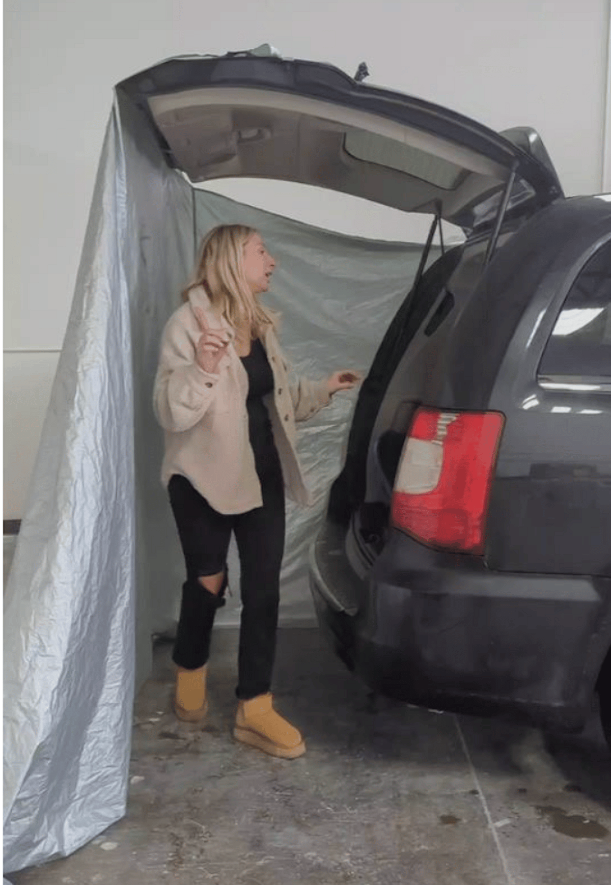 Liftgate Privacy Car Organization