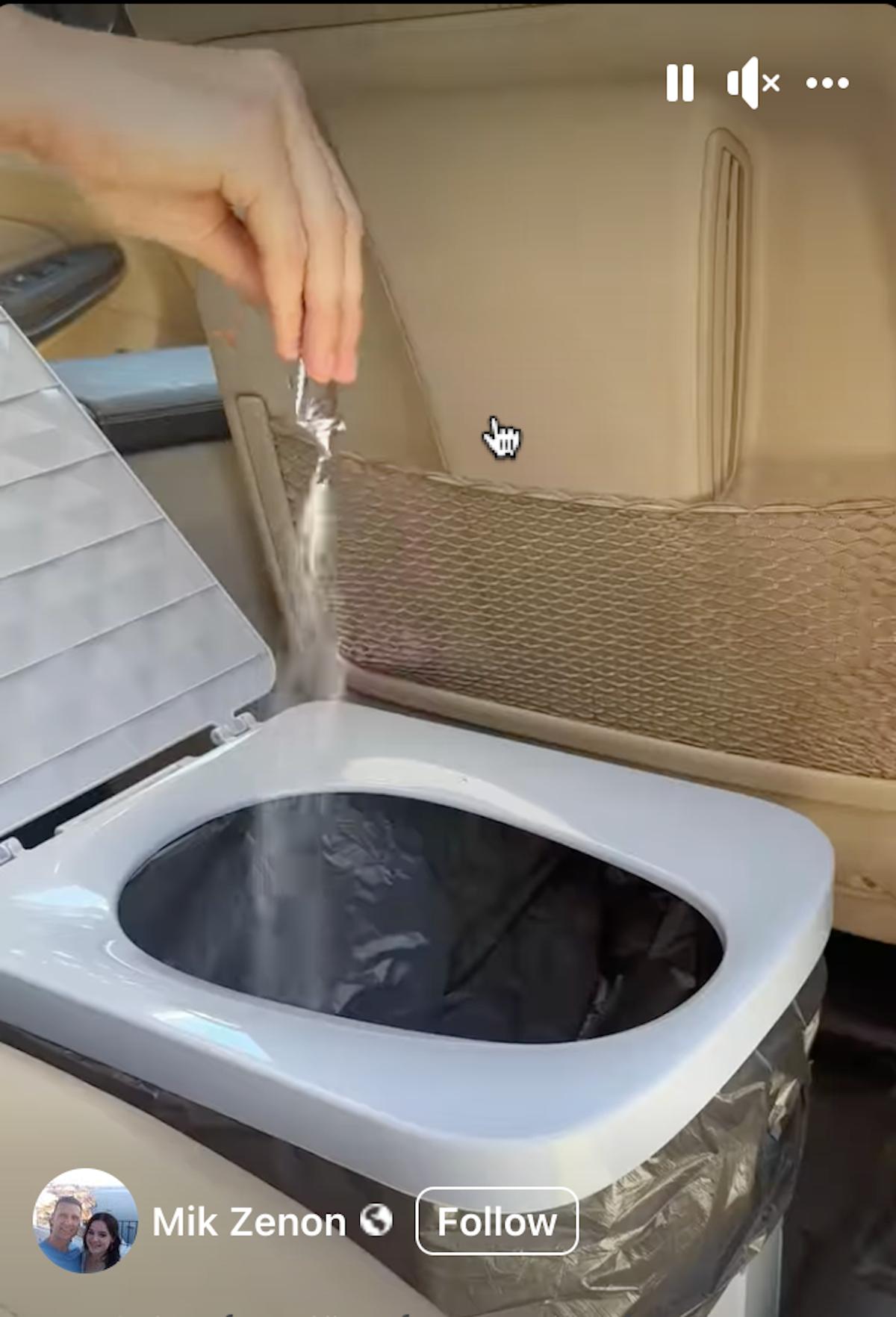Insta Potty Car Organization
