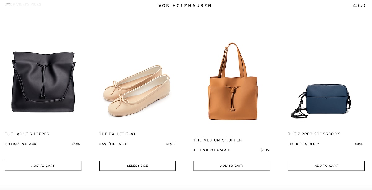 Von Holzhausen Web Site