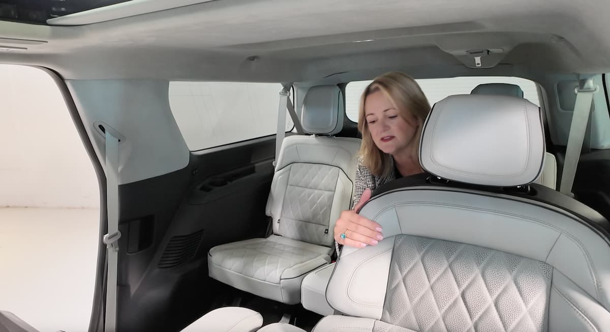 Scotty Reiss In The 3Rd Row Of The 2025 Lincoln Navigator