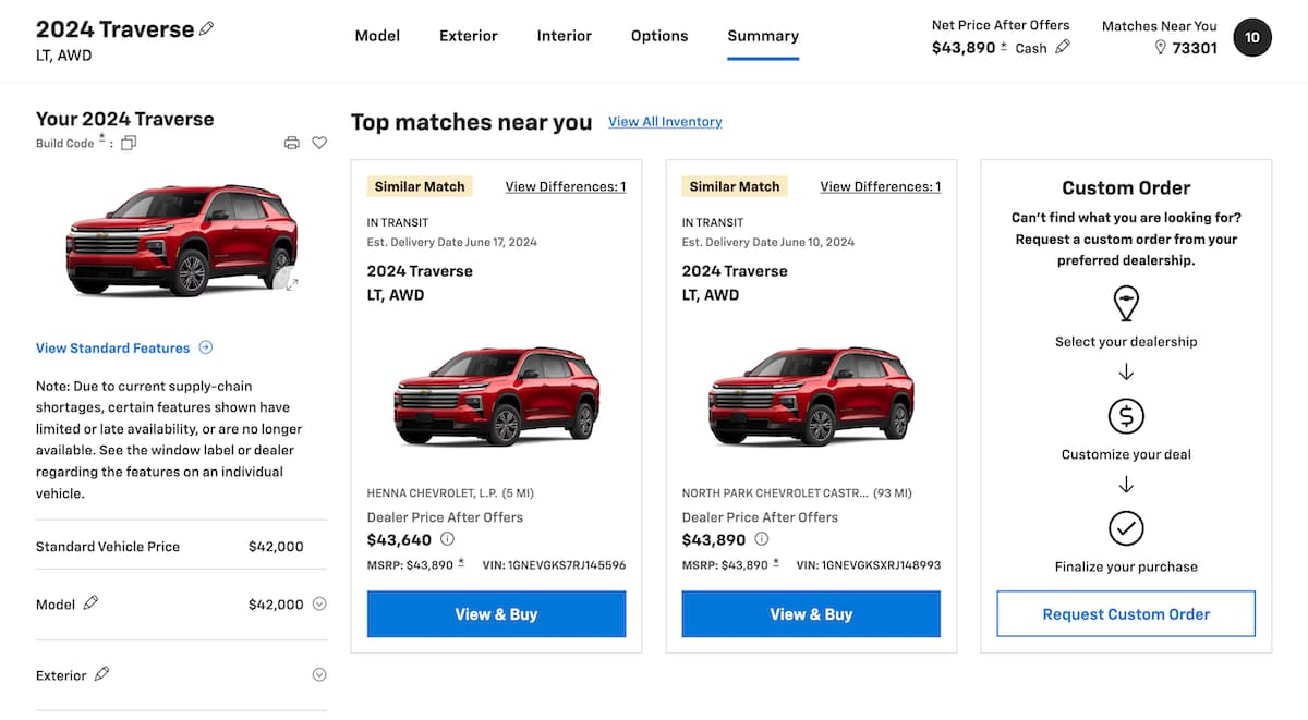 Let's Go Car Shopping: How to Buy a Car Online Using the Carmaker's Configurator 11 Your Options For Buying This Car Include Shopping From Local Inventory