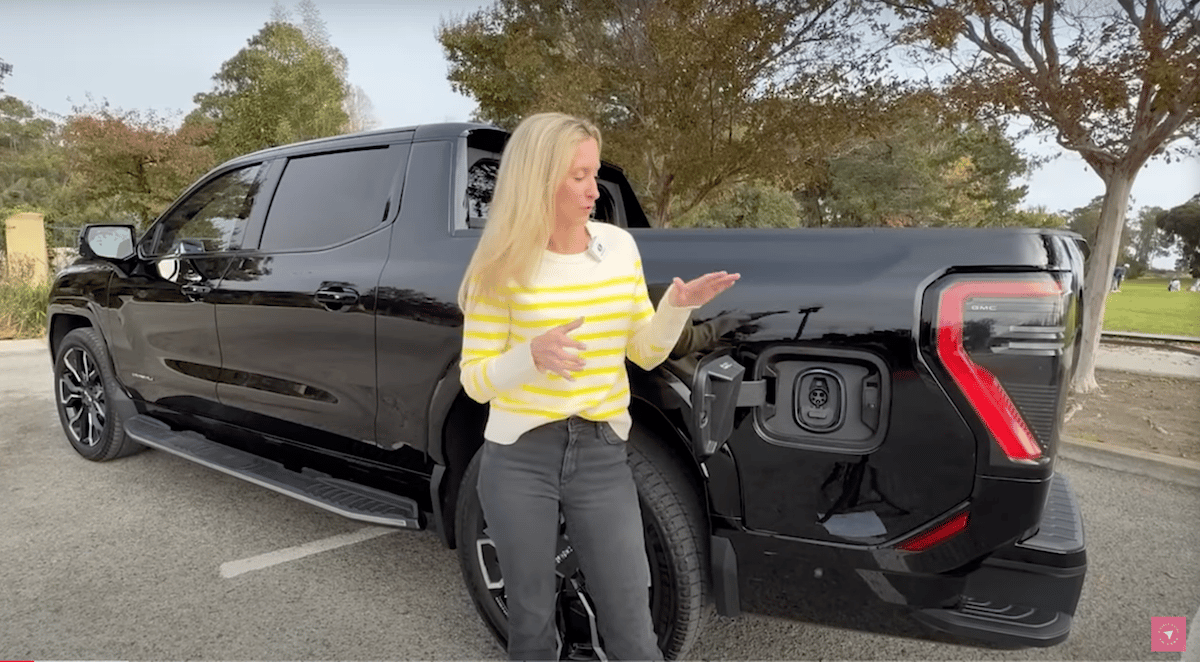 The Power Port On The 2025 Gmc Sierra Ev