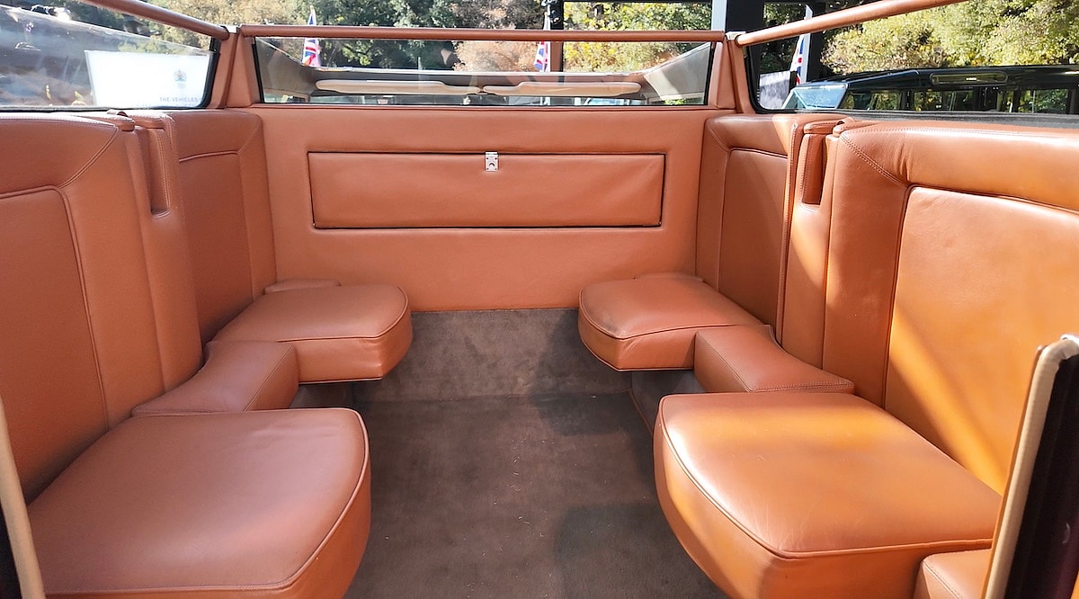 The Rear Of The Royal Touring Range Rover