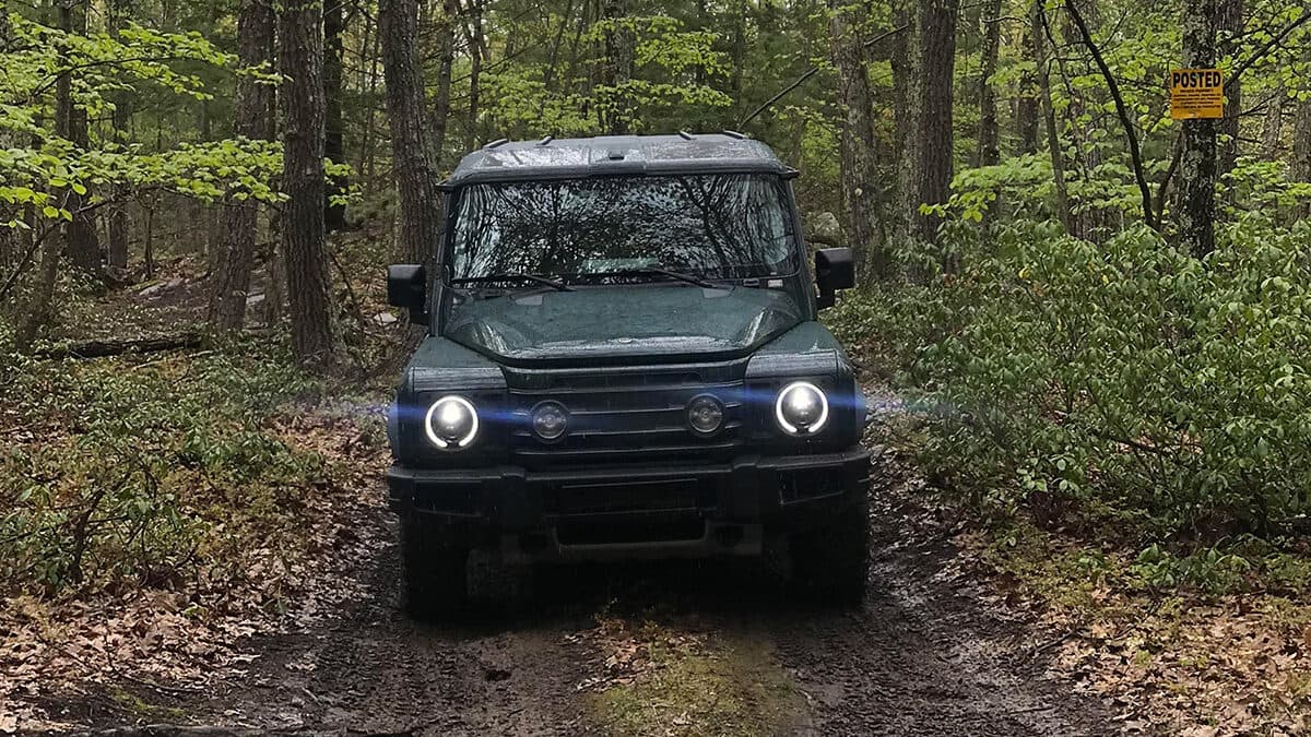 Rocks, Mud, And Tight Pathways Were Easily Conquered By The Ineos Grenadier.
