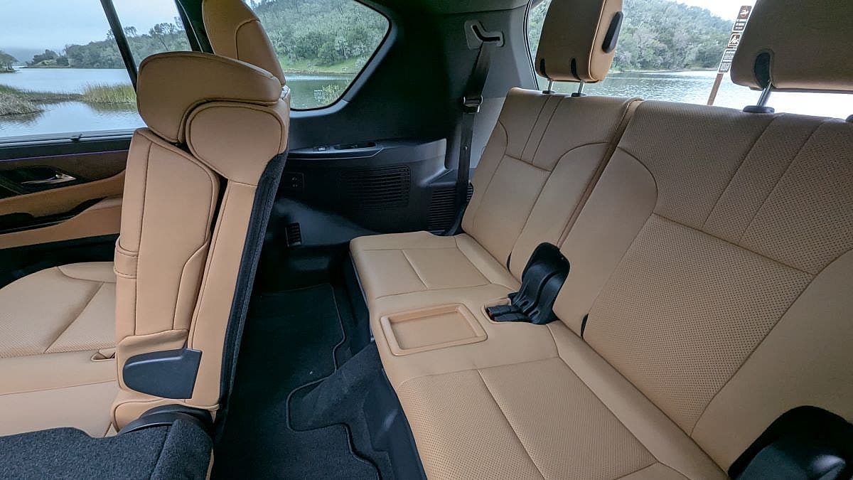 The Third Row Of The 2025 Lexus Lx 700H Overtrail