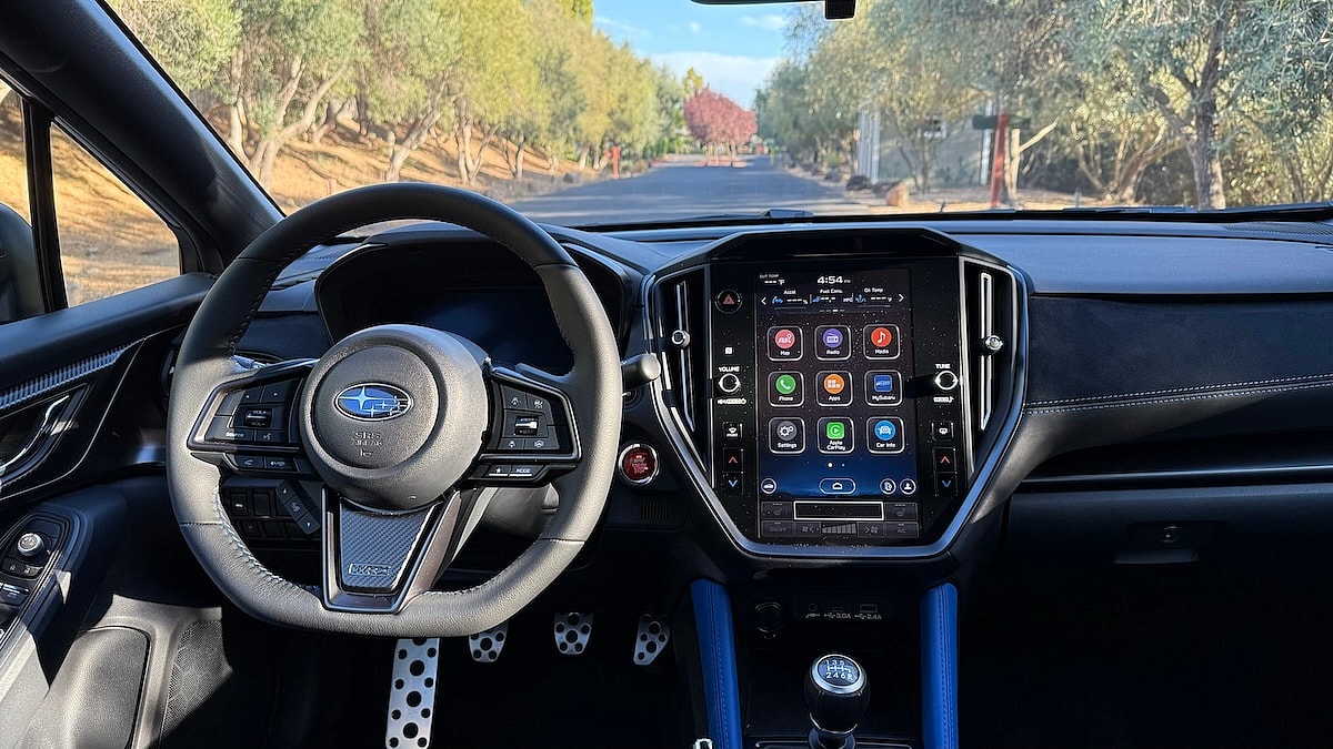 Cockpit And Pedals 2025 Subaru Wrx Ts