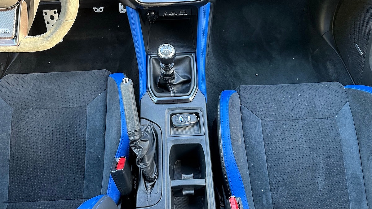 Seats Stitching Shifter 2025 Subaru Wrx Ts