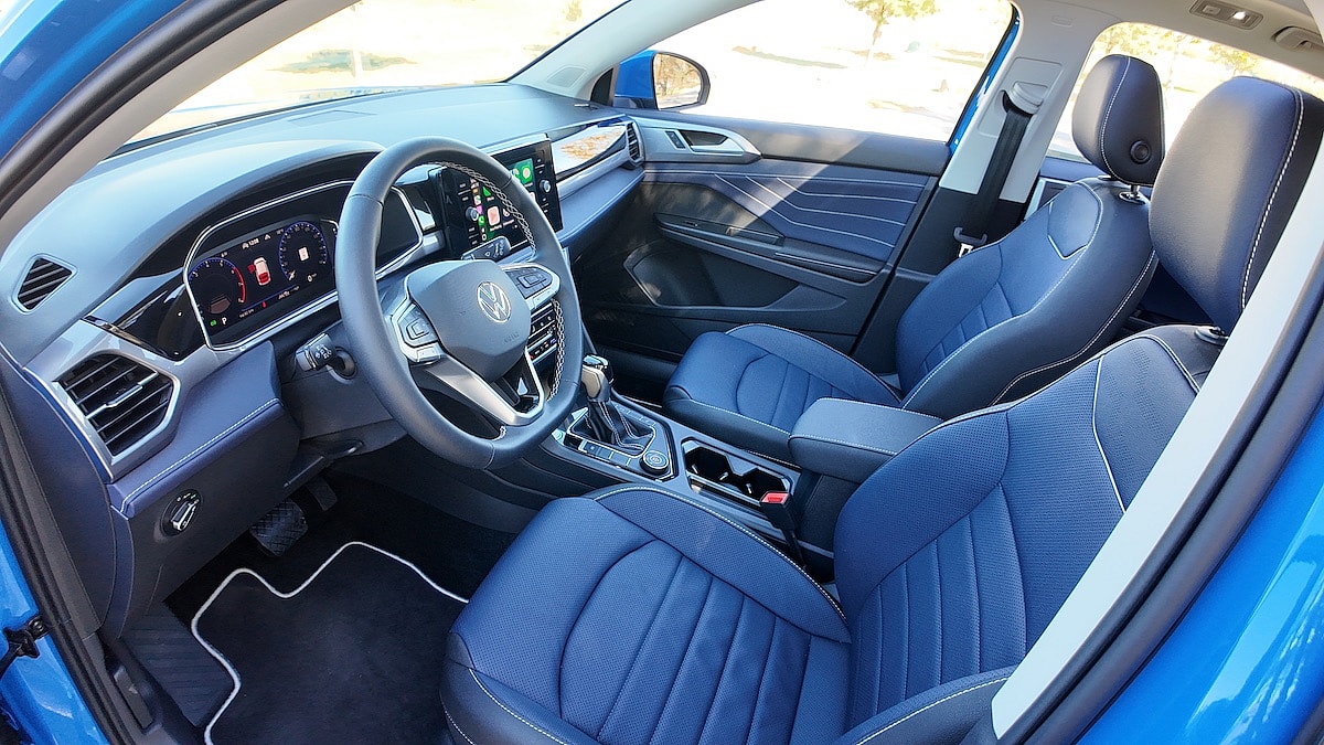 A Girls Guide To Cars | 2025 Vw Taos: Surprisingly Spacious And Tech-Forward—And Not Surprisingly, Fun To Drive - 2025 Vw Taos Front Cabin Alternative View Natalie Merola A Girls Guide To Cars