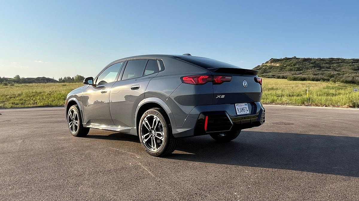 The Rear End Of The 2024 Bmw X2