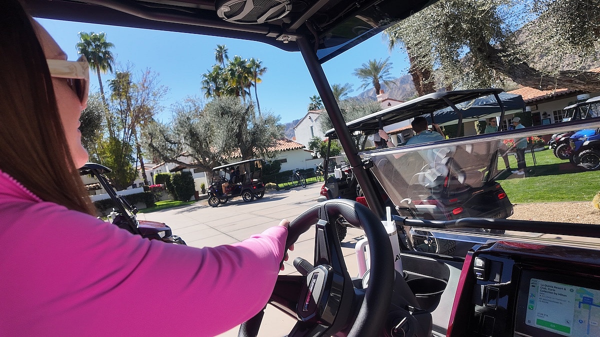 Driving The Kawasaki Nav 4E Electric Cart