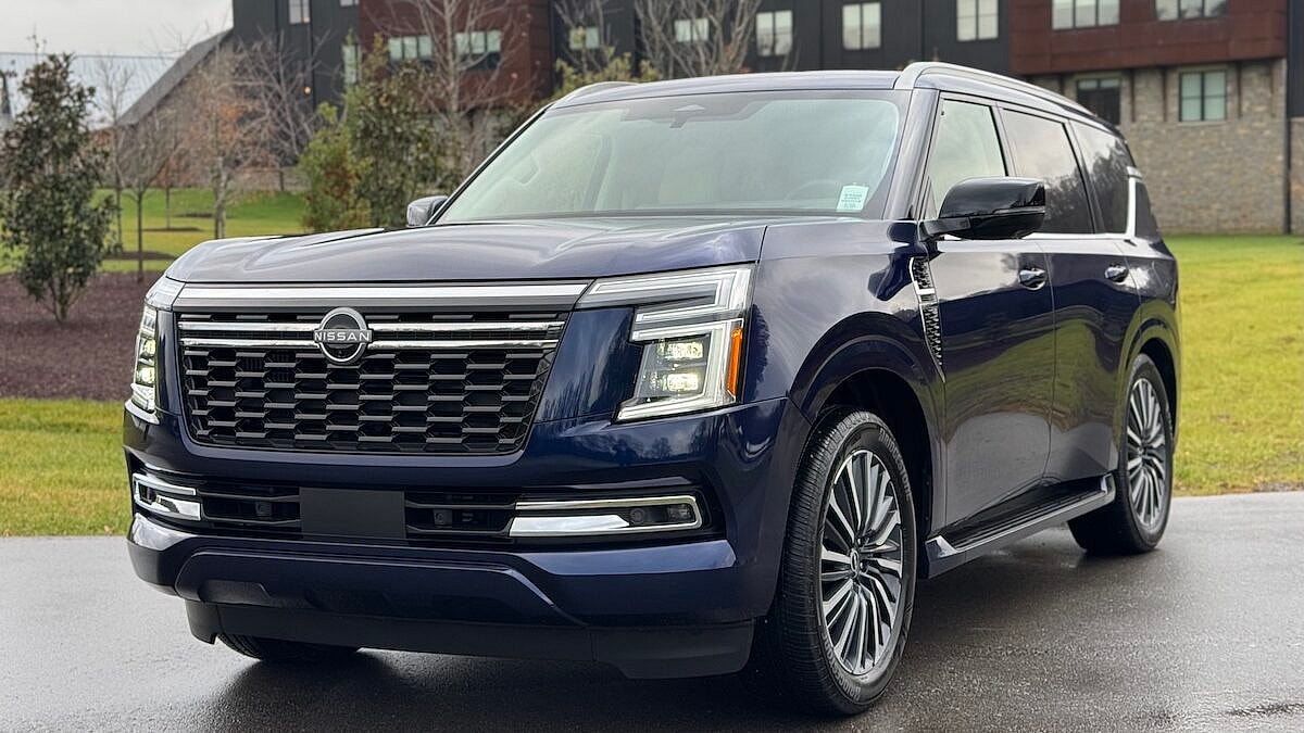 These Are the Best Family SUVs—and Worst—When You Need 7 Seats (or More!) 5 The Front Of The 2025 Nissan Armada