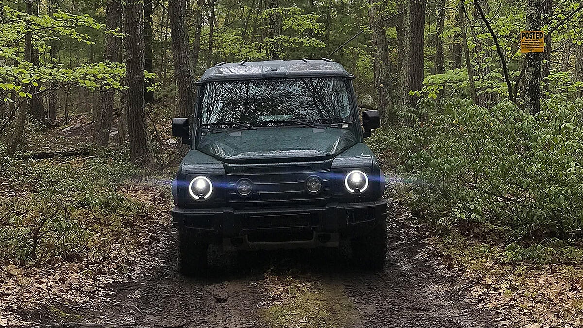 Rocks, Mud, And Tight Pathways Were Easily Conquered By The Ineos Grenadier.
