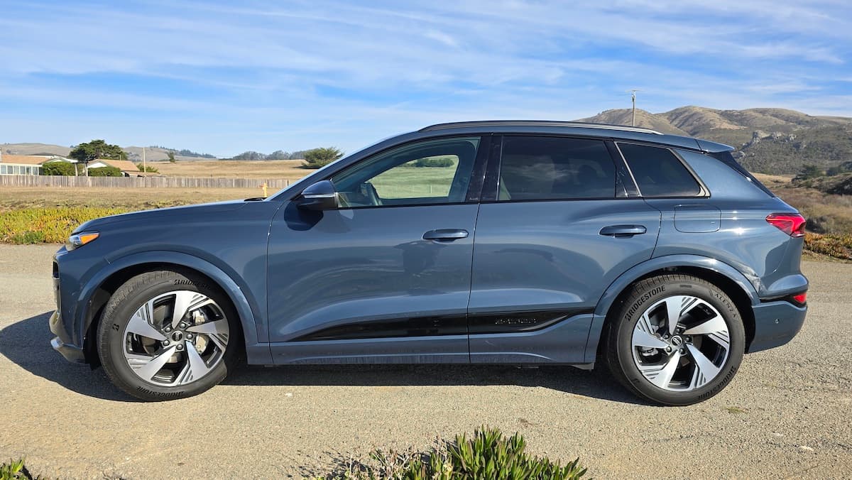 2025 Audi Q6 e-tron First Drive: This Porsche-Inflected SUV is Audi’s Best EV Yet 2 2025 Audi Q6 E-Tron Side View