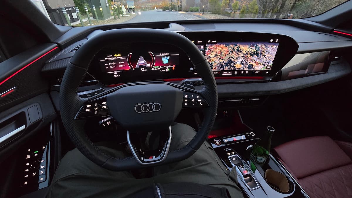 2025 Audi Q6 e-tron First Drive: This Porsche-Inflected SUV is Audi’s Best EV Yet 7 The Driver Display In The Audi Q6 E-Tron