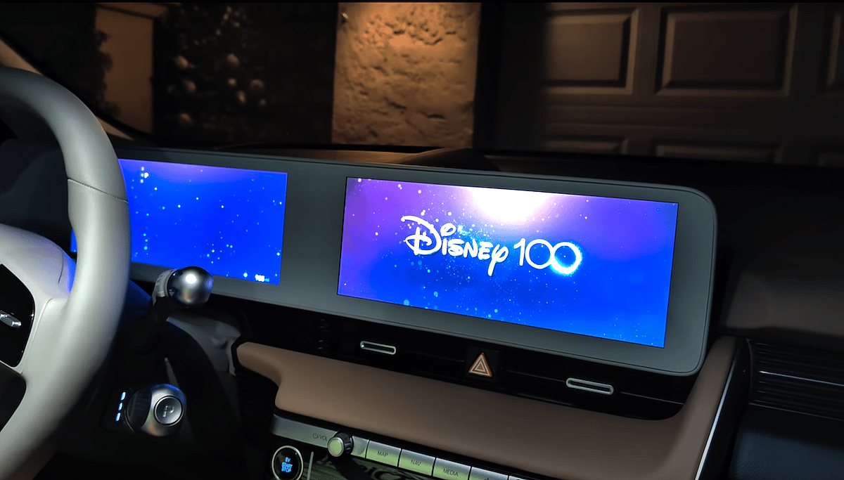 Exclusive Disney100 Hyundai Animation Hyundai Ioniq 5 Disney100