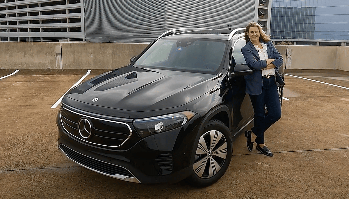 Scotty Reiss With The Mercedes-Benz Eqb