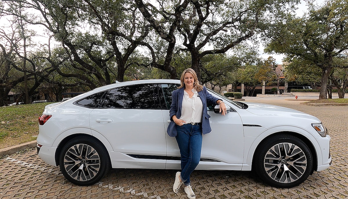 Scotty Reiss With The 2024 Audi Q8 E-Tron S Line