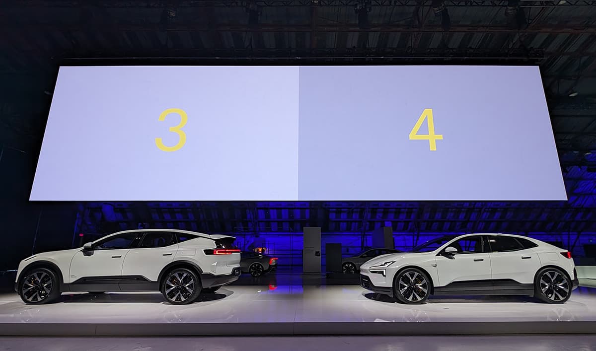 The Polestar 3 And 4 Were The Stars Of The Show. Photo: Liv Leigh