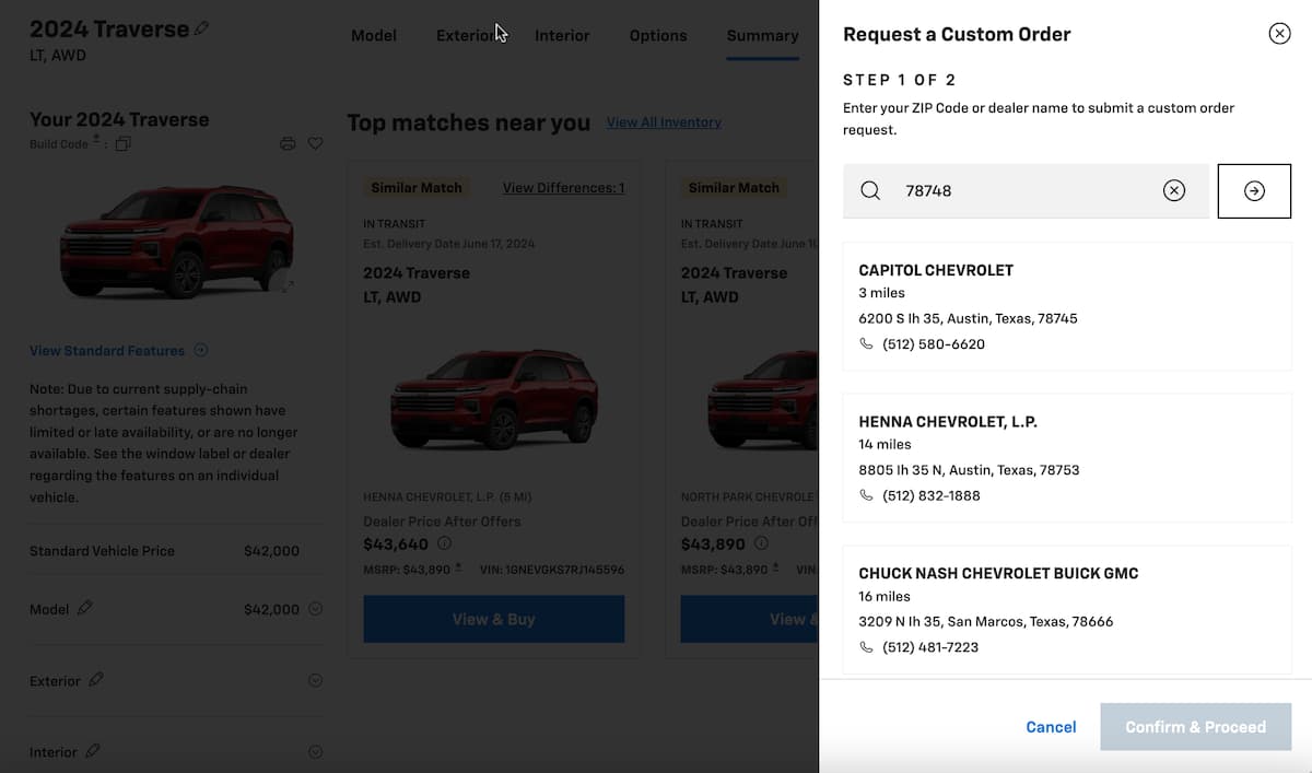 Let's Go Car Shopping: How to Buy a Car Online Using the Carmaker's Configurator 13 You Can Shop Dealers In Your Region, Not Just Your Town