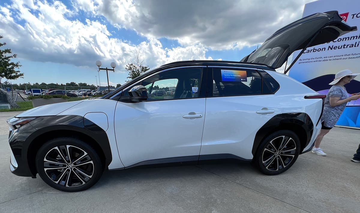 Electrify Expo 2023 Toyota Bz4X
