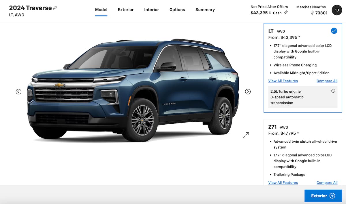Let's Go Car Shopping: How to Buy a Car Online Using the Carmaker's Configurator 7 Build The Model You