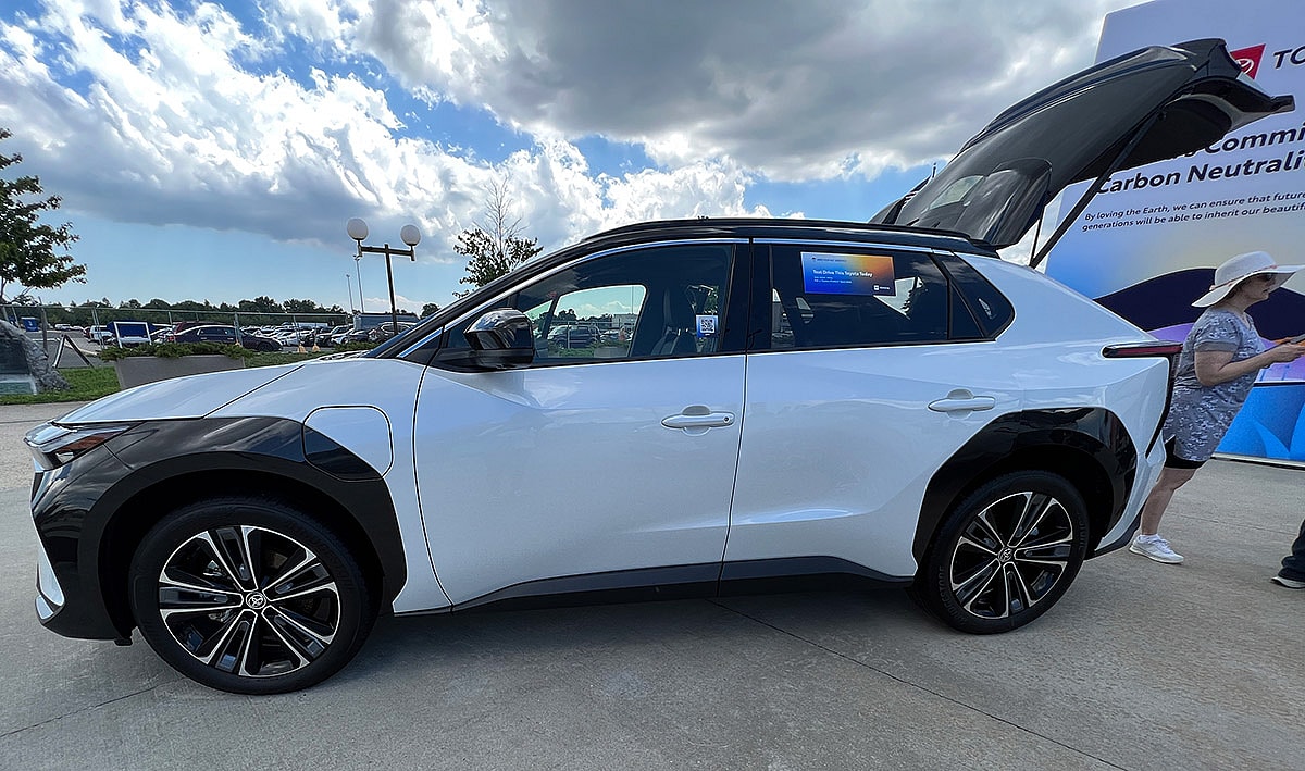 Electrify Expo 2023 Toyota Bz4X