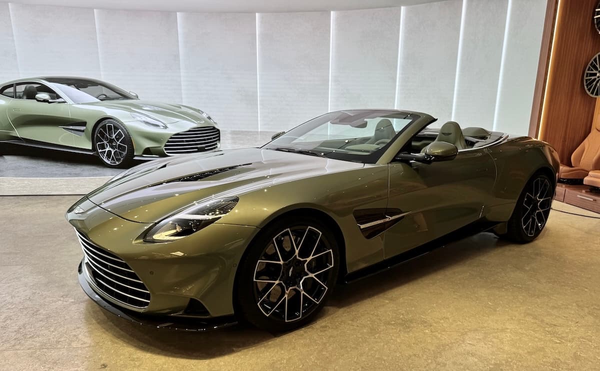 The Aston Martin Vanquish Volante
