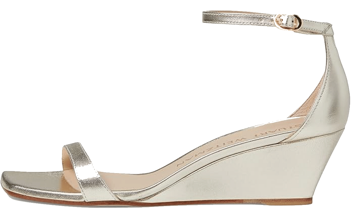 15 Super Cute Summer Sandals Perfect as Driving Shoes… and For Dining, Dancing or Daily Life 17 Stuart Weitzman Nudist Wedge Best Summer Sandals As Driving Shoes