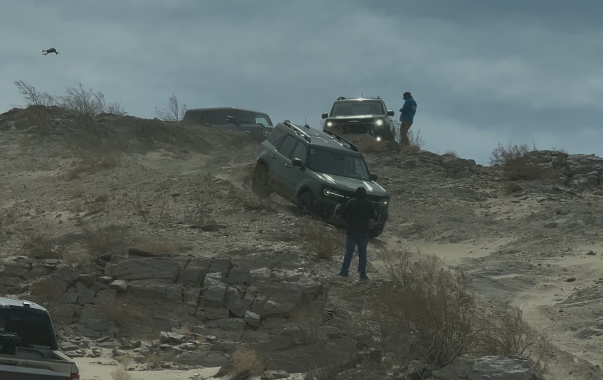 The Ford Bronco Sport Just Got a Lot More Badass—Without Losing its Cool 9 Heading Down A Steep Rocky Hill In The Ford Bronco Sport 2.0