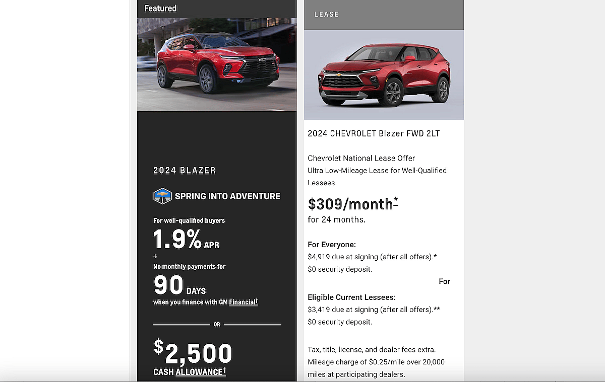 Be Sure To See If There Are Incentives!