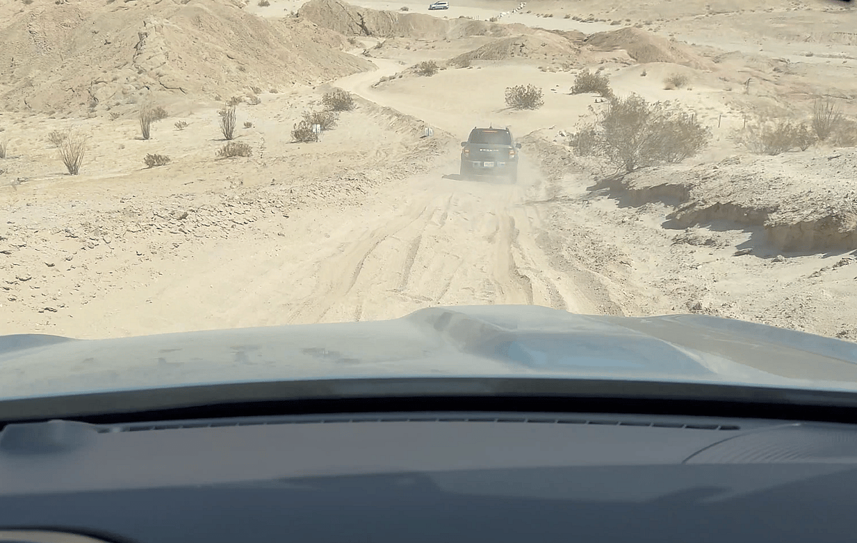 Even In Deep Sand The Ford Bronco Sport 1.5L Performed Quite Well