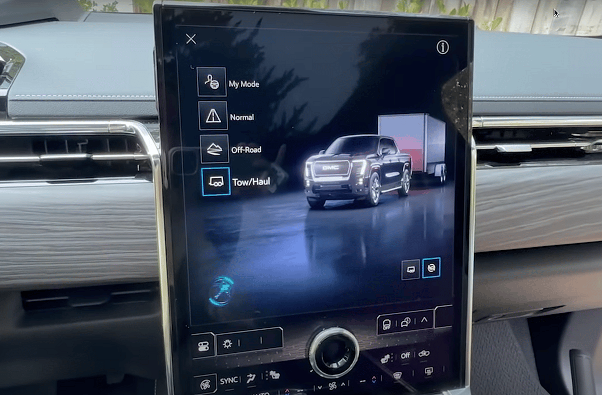 Drive Modes 2025 Gmc Sierra Ev