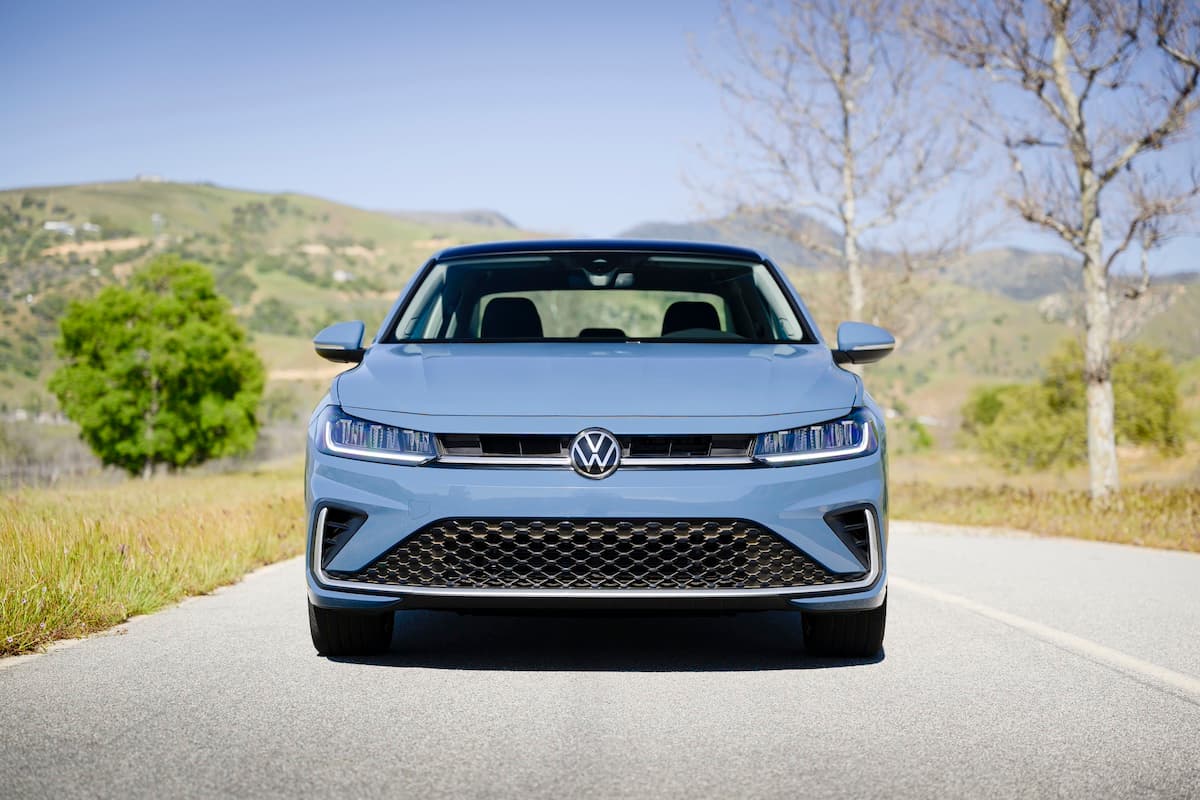 The Front Light Bar On The 2025 Jetta