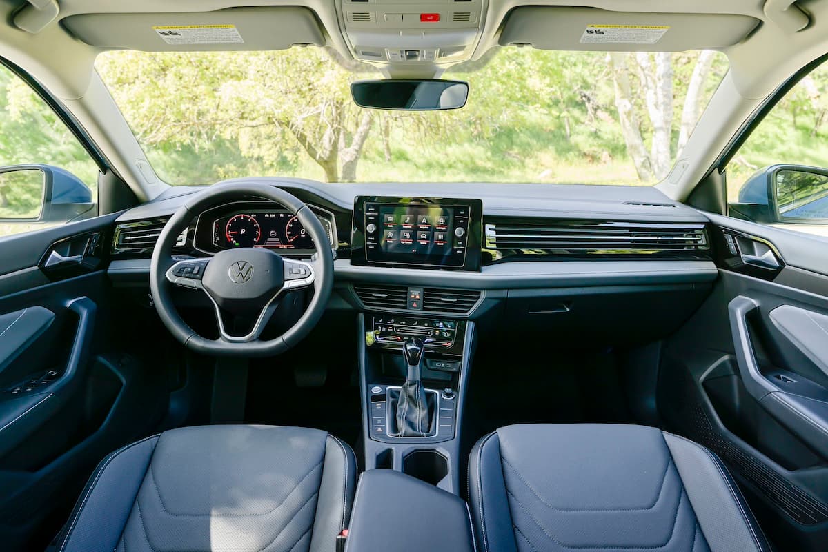 The Interior Of The 2025 Vw Jetta