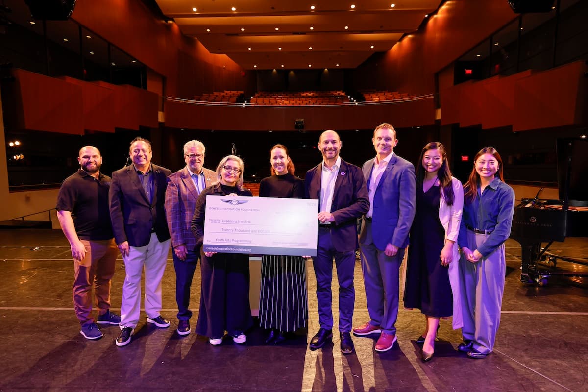 The Genesis Inspiration Foundation Donation To Exploring The Arts Programs