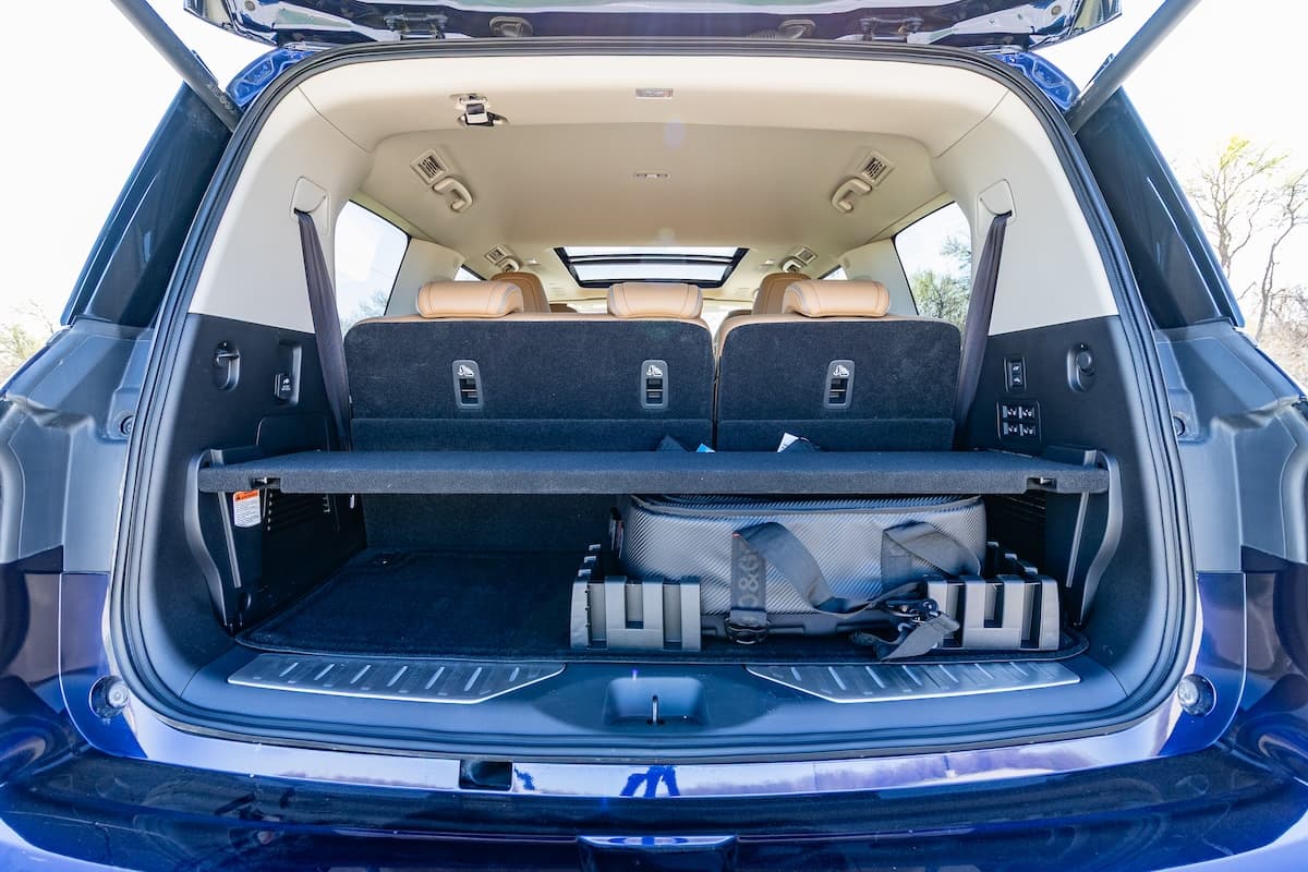 You Can Fold The Third Row Down For More Space Or Leave Them Up With Some Storage