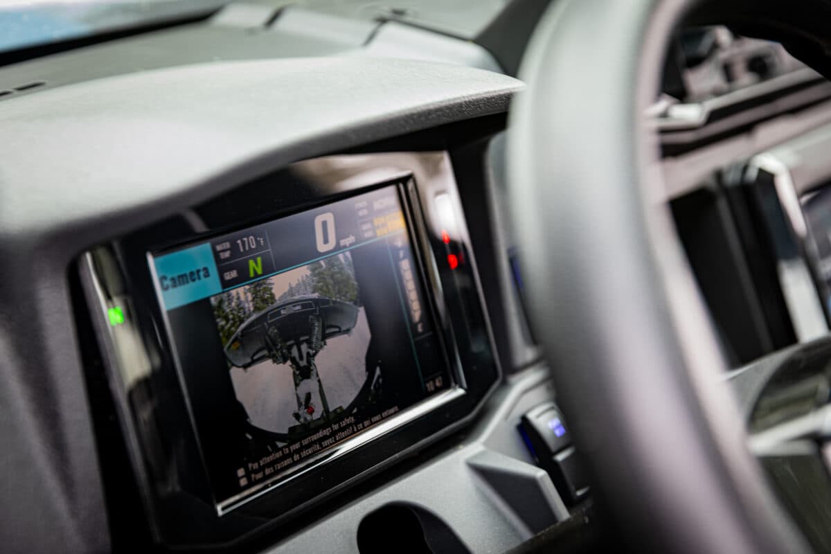 The Main Screen On The 2025 Kawasaki Ridge Crew