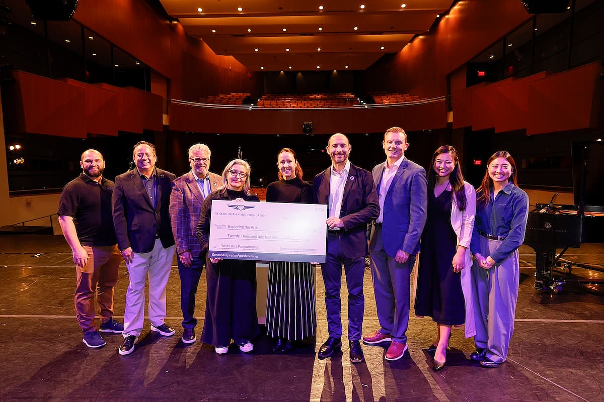 The Genesis Inspiration Foundation Donation To Exploring The Arts Programs