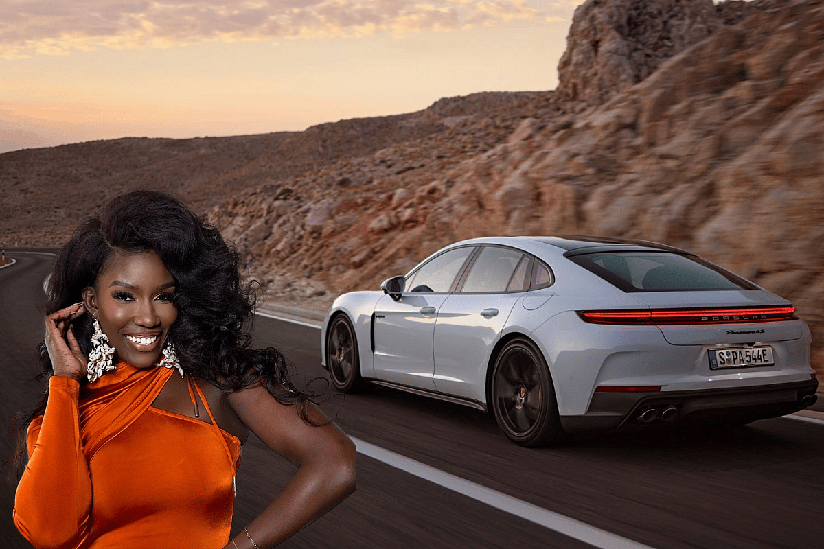 Bozoman Saint John And A Porsche Panamera