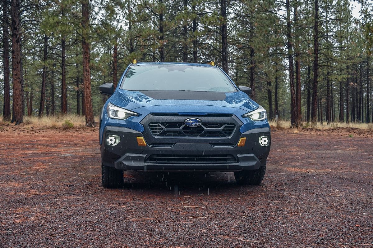 The Very Front Of The 2024 Subaru Crosstrek Wilderness