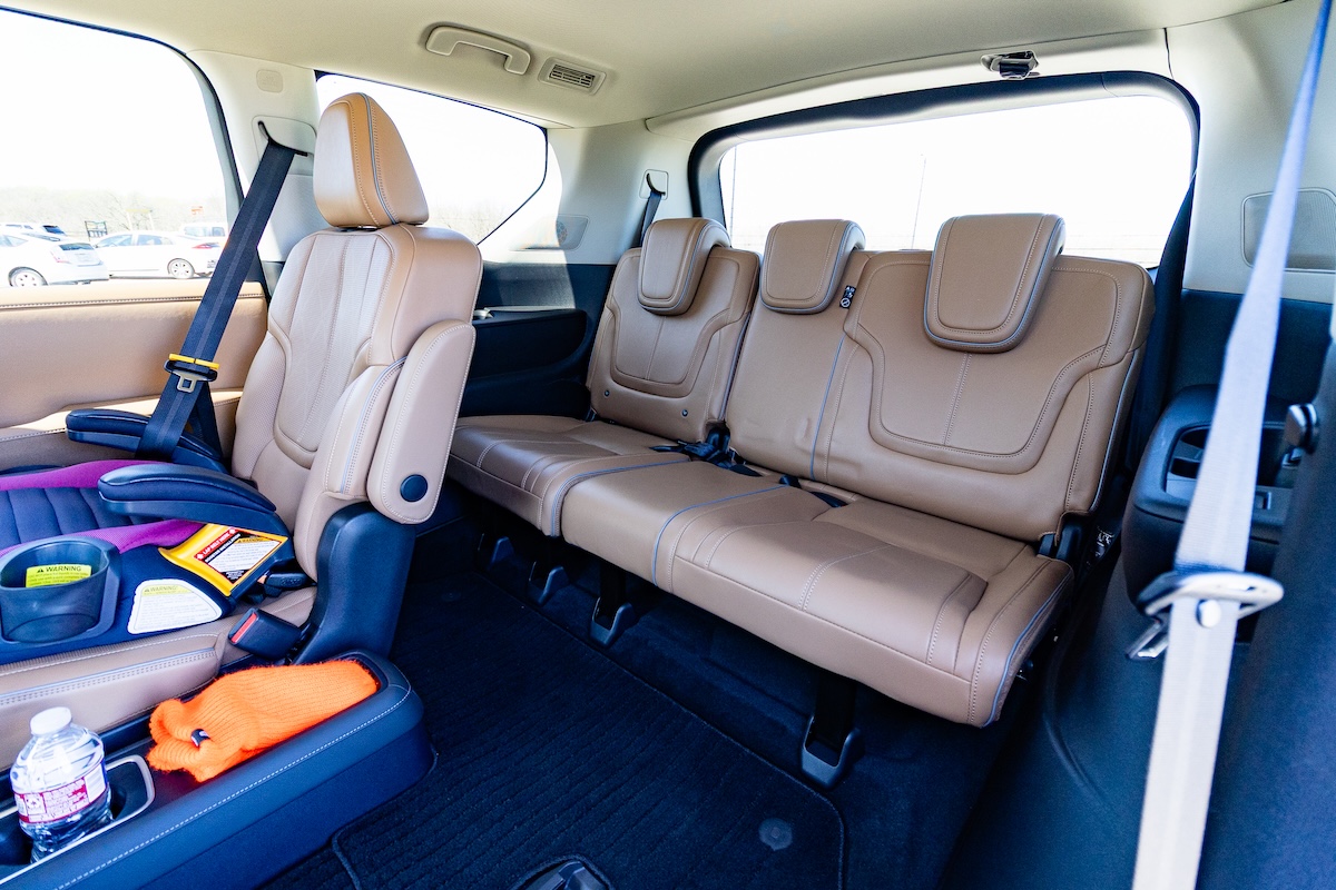Life In The Third Row Of The Infiniti Qx80 Is Great For Family Visiting