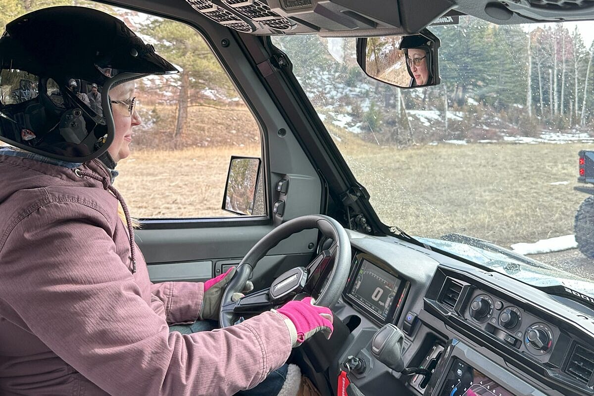 Me Driving The 2025 Kawasaki Ridge Crew