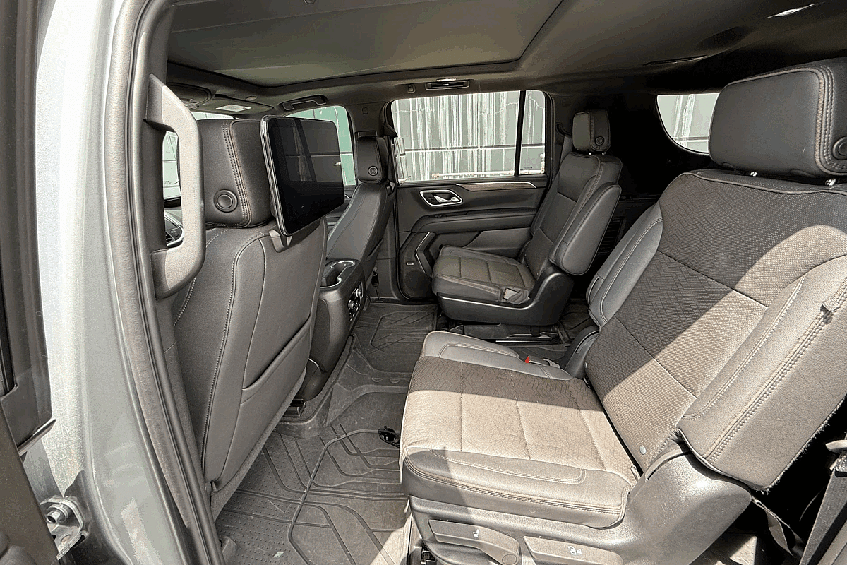 The Second Row Seats Of The 2024 Chevy Suburban