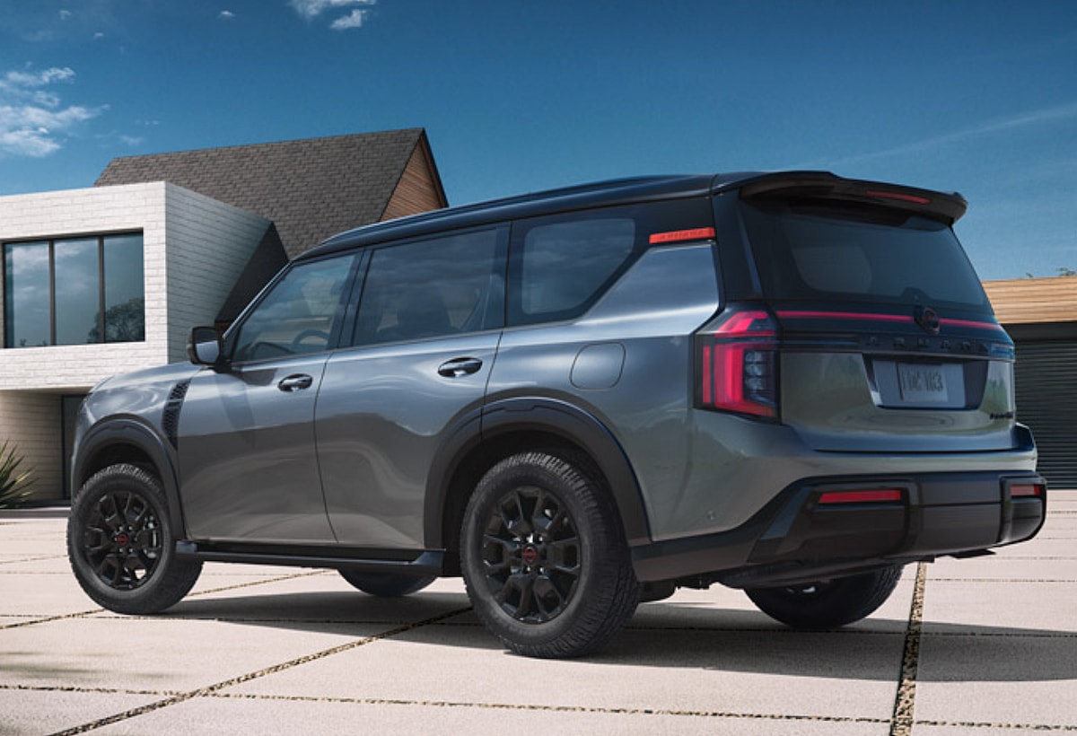 The Rear End Of The 2025 Nissan Armada Pro-4X