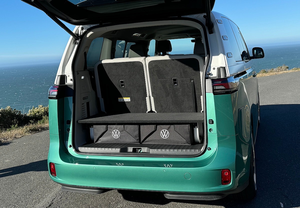 The Cargo Area In The 2025 Vw Id Buzz