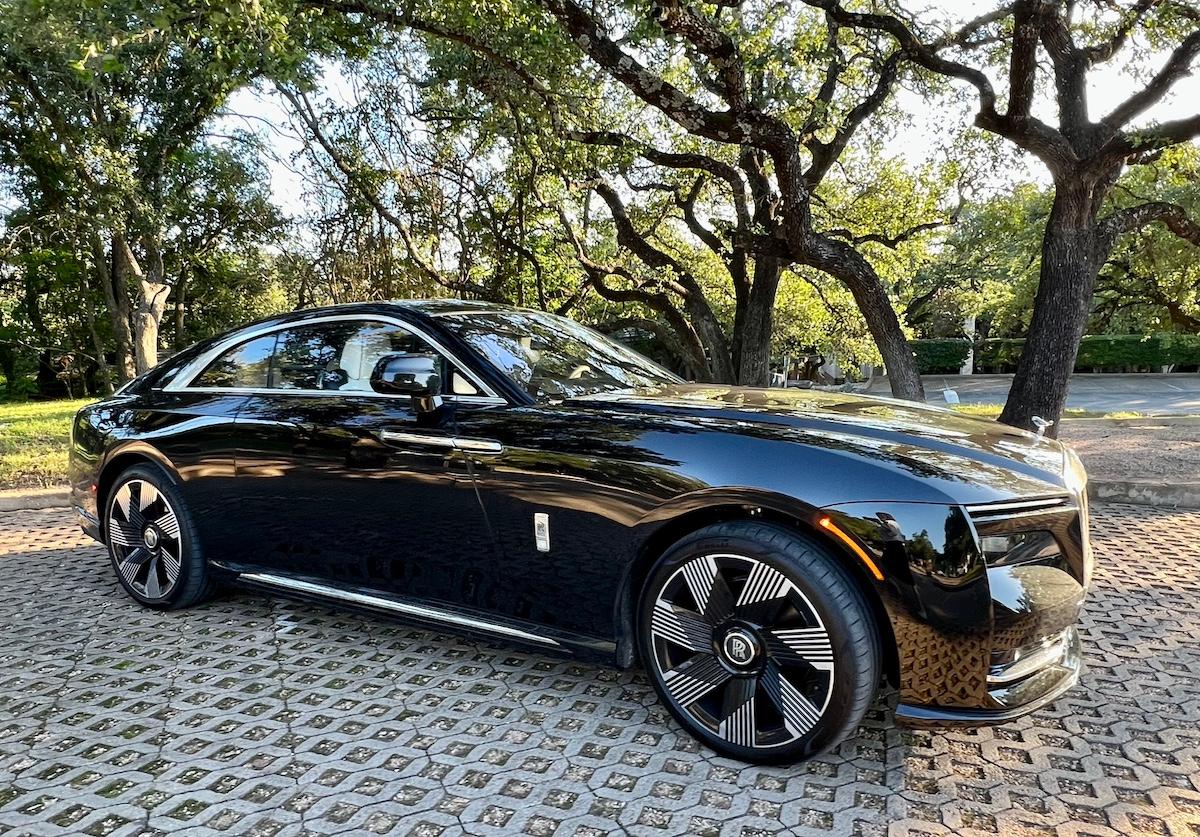 James Charles Needs a New Car. We Have Thoughts—and Ideas 7 A Side View Of The Rolls-Royce Spectre