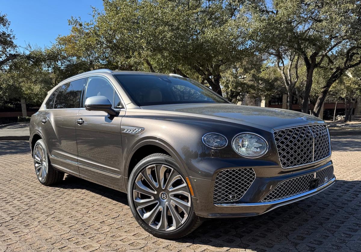 The Front End Of The Bentley Bentayga