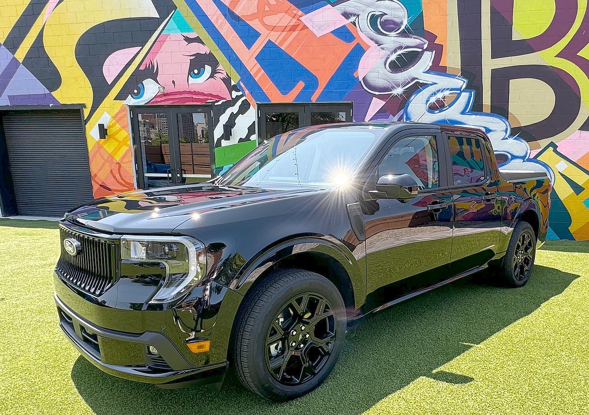 The Ford Maverick Lobo In Black