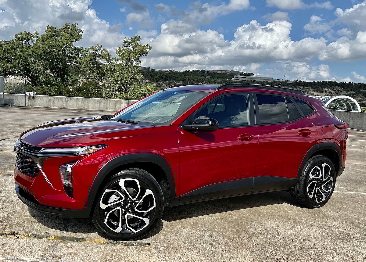 A Side View Of The 2024 Chevy Trax